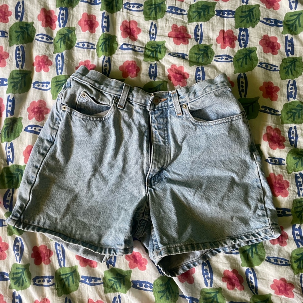 LONDONJEAN Light Blue Denim with Floral Print